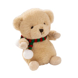 Maxbell Lovely Mini Plush Toy Soft Ornaments Gift for Home Living Room Holiday Bear