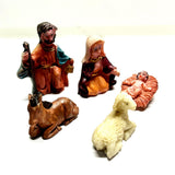 Maxbell Nativity Figurines Set Jesus Statue Christmas Ornament Gifts Christian 5Pcs