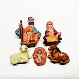 Maxbell Nativity Figurines Set Jesus Statue Christmas Ornament Gifts Christian 5Pcs