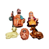 Maxbell Nativity Figurines Set Jesus Statue Christmas Ornament Gifts Christian 5Pcs