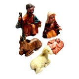 Maxbell Nativity Figurines Set Jesus Statue Christmas Ornament Gifts Christian 5Pcs
