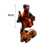 Maxbell Nativity Figurines Set Jesus Statue Christmas Ornament Gifts Christian 5Pcs