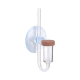 Maxbell CO2 Diffuser U Shape Transparent Acrylic for Aquarium Fish Tank Equipment M