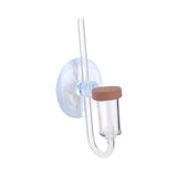 Maxbell CO2 Diffuser U Shape Transparent Acrylic for Aquarium Fish Tank Equipment M