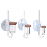 Maxbell CO2 Diffuser U Shape Transparent Acrylic for Aquarium Fish Tank Equipment M