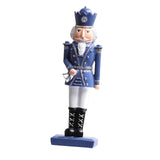 Maxbell 12inch Christmas Nutcracker Ornament Doll for Home Decor New Year Gift Blue