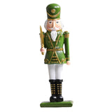 Maxbell 12inch Christmas Nutcracker Ornament Doll for Home Decor New Year Gift Green