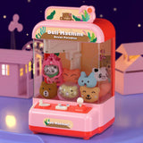 Maxbell Electronic Claw Machine Electronic Arcade Game for Children Party Favors Pink with 36 Doll