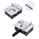 Maxbell Mini Hobby Table Insert Plate Cutting Tools Handmade Compact for DIY Crafts