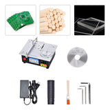 Maxbell Mini Hobby Table Insert Plate Cutting Tools Handmade Compact for DIY Crafts
