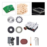 Maxbell Table Insert Plate Woodworking Benches Table Portable for Trimming Machine Style E