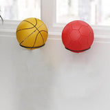 Maxbell Wall Mount Sports Volleyball Football Balls Storage Holder Sturdy Universal Black