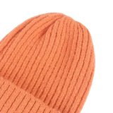 Maxbell Winter Hat Warm Beanie Fashion Thick for Unisex Winter Activities Skiing Orange