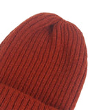 Maxbell Winter Hat Warm Beanie Fashion Thick for Unisex Winter Activities Skiing Red