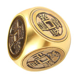 Maxbell 6 Sides Chinese Ornament Sculpture Crafts for Shelf Cabinet Decor