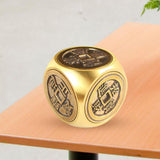 Maxbell 6 Sides Chinese Ornament Sculpture Crafts for Shelf Cabinet Decor