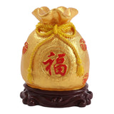 Maxbell Piggy Bank Crafts Figurine Saving Box Feng Shui Ornament for Home Decoration Positive Fu