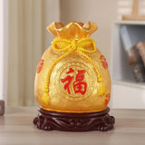 Maxbell Piggy Bank Crafts Figurine Saving Box Feng Shui Ornament for Home Decoration Positive Fu
