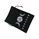 Maxbell Small Tarot Oracle Cards Bag Universal Board Game Card with Drawstring Style A