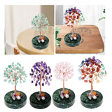 Maxbell Feng Shui Tree Ornament Scene Layout Tabletop Photo Props Wedding Landscape Green