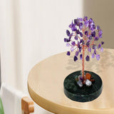 Maxbell Feng Shui Tree Ornament Scene Layout Tabletop Photo Props Wedding Landscape Violet