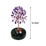 Maxbell Feng Shui Tree Ornament Scene Layout Tabletop Photo Props Wedding Landscape Violet