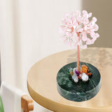 Maxbell Feng Shui Tree Ornament Scene Layout Tabletop Photo Props Wedding Landscape Pink