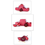 Maxbell Ring Box Holiday Gift Box Modern Easy to Clean Multifunction for Brooch PP