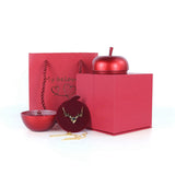 Maxbell Ring Box Holiday Gift Box Modern Easy to Clean Multifunction for Brooch Metal