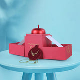 Maxbell Ring Box Holiday Gift Box Modern Easy to Clean Multifunction for Brooch Metal