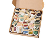 Maxbell Deluxe Rock and Mineral Collection Discovery Treasure for Ages 4 + Decors style A