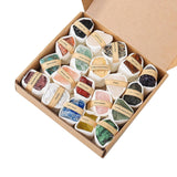 Maxbell Deluxe Rock and Mineral Collection Discovery Treasure for Ages 4 + Decors style A