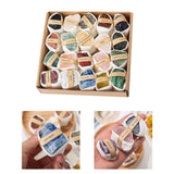 Maxbell Deluxe Rock and Mineral Collection Discovery Treasure for Ages 4 + Decors style A