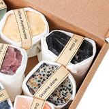 Maxbell Deluxe Rock and Mineral Collection Discovery Treasure for Ages 4 + Decors style B