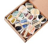 Maxbell Deluxe Rock and Mineral Collection Discovery Treasure for Ages 4 + Decors style B