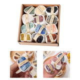 Maxbell Deluxe Rock and Mineral Collection Discovery Treasure for Ages 4 + Decors style B