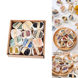 Maxbell Deluxe Rock and Mineral Collection Discovery Treasure for Ages 4 + Decors style B