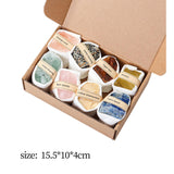 Maxbell Deluxe Rock and Mineral Collection Discovery Treasure for Ages 4 + Decors style C