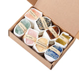 Maxbell Deluxe Rock and Mineral Collection Discovery Treasure for Ages 4 + Decors style C