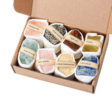 Maxbell Deluxe Rock and Mineral Collection Discovery Treasure for Ages 4 + Decors style C