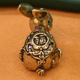 Maxbell Brass Miniature Rabbit Statue Party Supplies for Desktop Bedroom Decoration