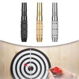 Maxbell Portable Copper darts Replacement Barrels Parts for Game Beginner darts Player black