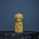 Maxbell Carved Four Beauties Ornament Decorations Cute for Display Sculpture Gifts