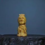 Maxbell Carved Four Beauties Ornament Decorations Cute for Display Sculpture Gifts