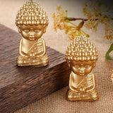 Maxbell Sitting Buddha Statue Scene Layout Props for Office Housewarming Study