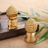 Maxbell Sitting Buddha Statue Scene Layout Props for Office Housewarming Study