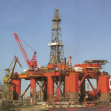 Maxbell 3D 1/400 DIY Semi Submersible Oil Drilling Platform Model Creative Gift
