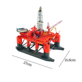 Maxbell 3D 1/400 DIY Semi Submersible Oil Drilling Platform Model Creative Gift