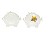 Maxbell Pig Piggy Bank Nursery Decor Saving Money Bank for Office Birthday Gifts Without Character
