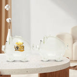 Maxbell Pig Piggy Bank Nursery Decor Saving Money Bank for Office Birthday Gifts Without Character